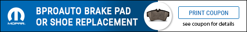bproauto Brake Pad Or Shoe Replacement Offer - click here