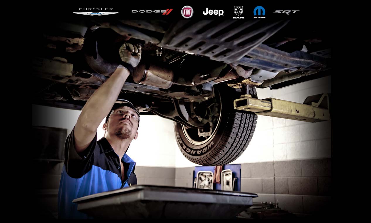 Man changing oil background